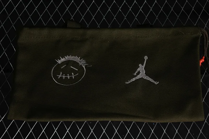 All categories Air Jordan Jordan series basketball shoes Air Jordan 1 Low F version Travis Scott x Jordan Cut The Check AJ1 Joe 1 hook and loop fashion basketball shoes FZ8117-003